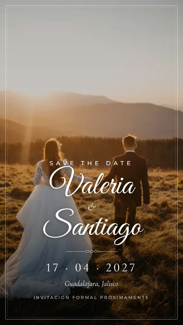 Imagen de save the date